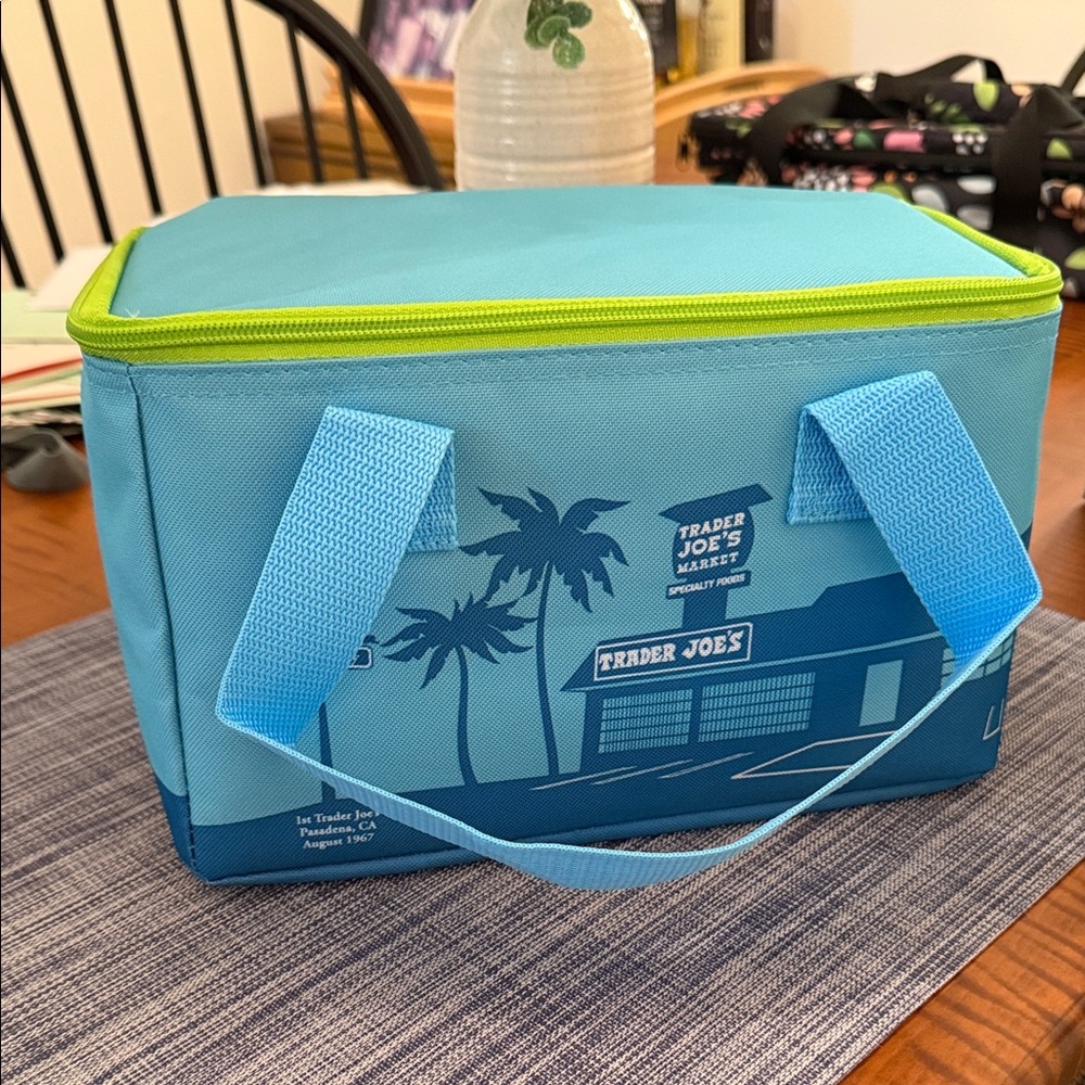 Trader Joe's Blue Insulated Lunch Bag